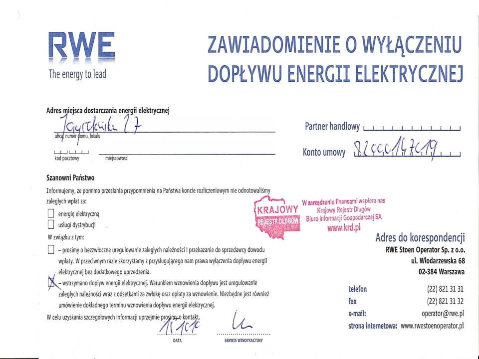 zadluzenie